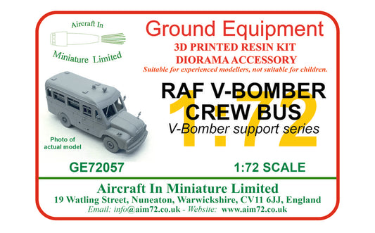 AIM - Ground Equipment GE72057 1:72 Bedford V-bomber crew bus