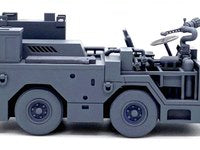 AIM Ground Equipment GE72089 Royal Navy F-59N Deck Tractor & Fire Engine 1:72