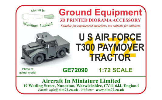 AIM - Ground Equipment GE72090 1:72 USAF T300 Pay Mover tractor with cab