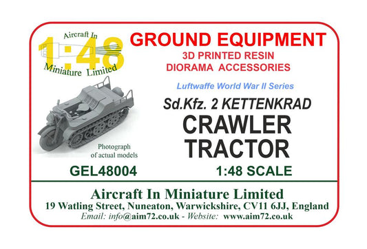 AIM - Ground Equipment GEL48004 1:48 Kettenkrad Sd Kfz