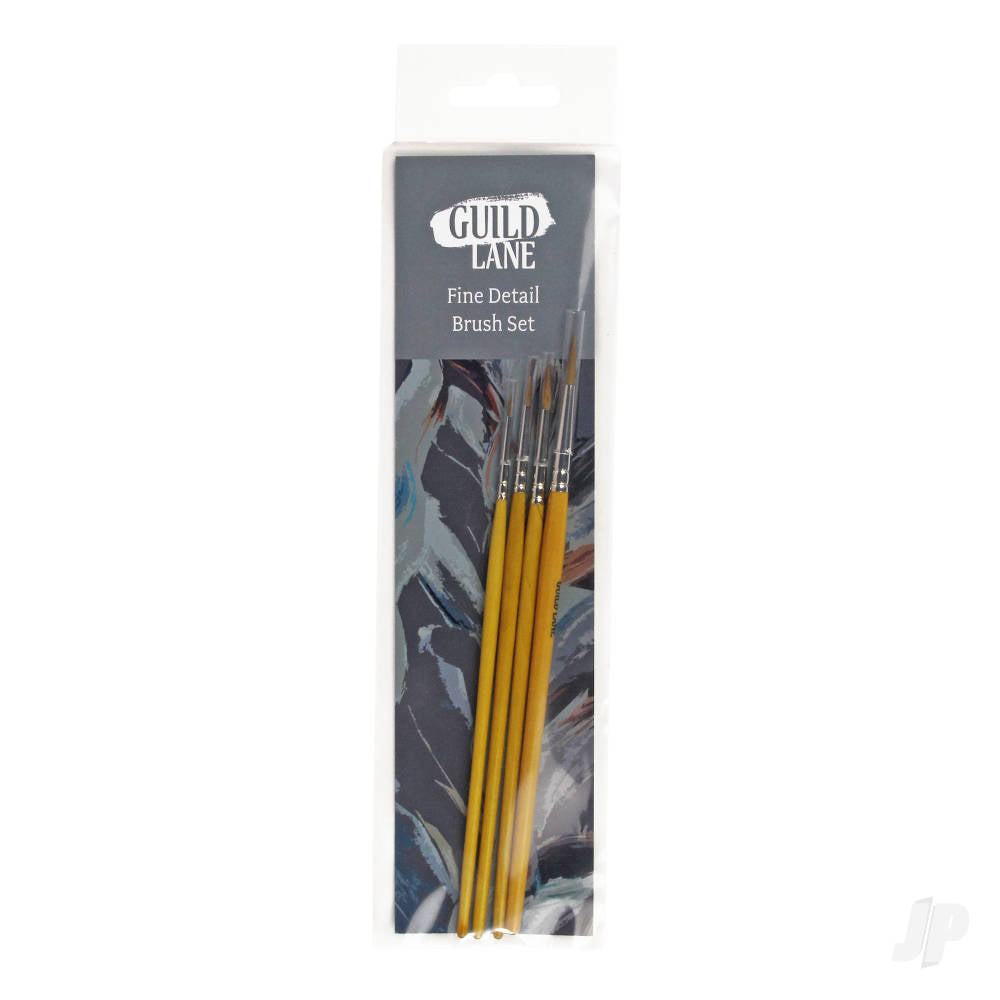 Guild Lane Fine Detail Brush Set (4 pcs) T01103