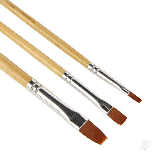 Guild Lane Flat Brush Set (3 pcs) T01104