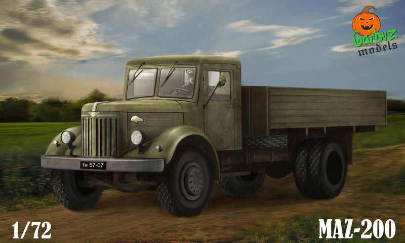 Garbuz Models GM72-001 MAZ-200 Truck 1:72