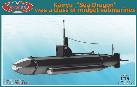 GMU GMU35002 1:35 Class Of Midget Submarines Kairyu,
