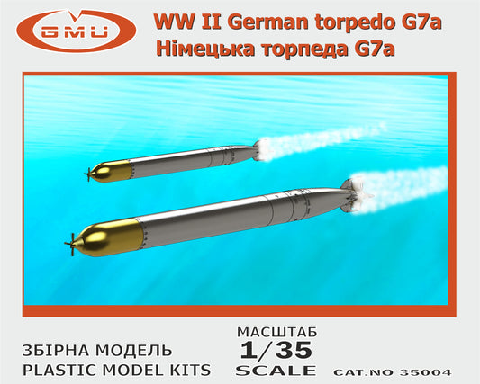 GMU GMU35004 1:35 WWII German torpedo G7A