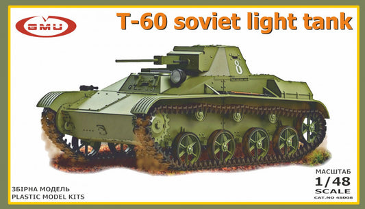 GMU GMU48008 1:48 T-60 Soviet light tank