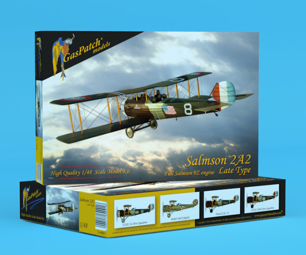 GasPatch Models GPM48001 1:48 Salmson 2A2 Late Type