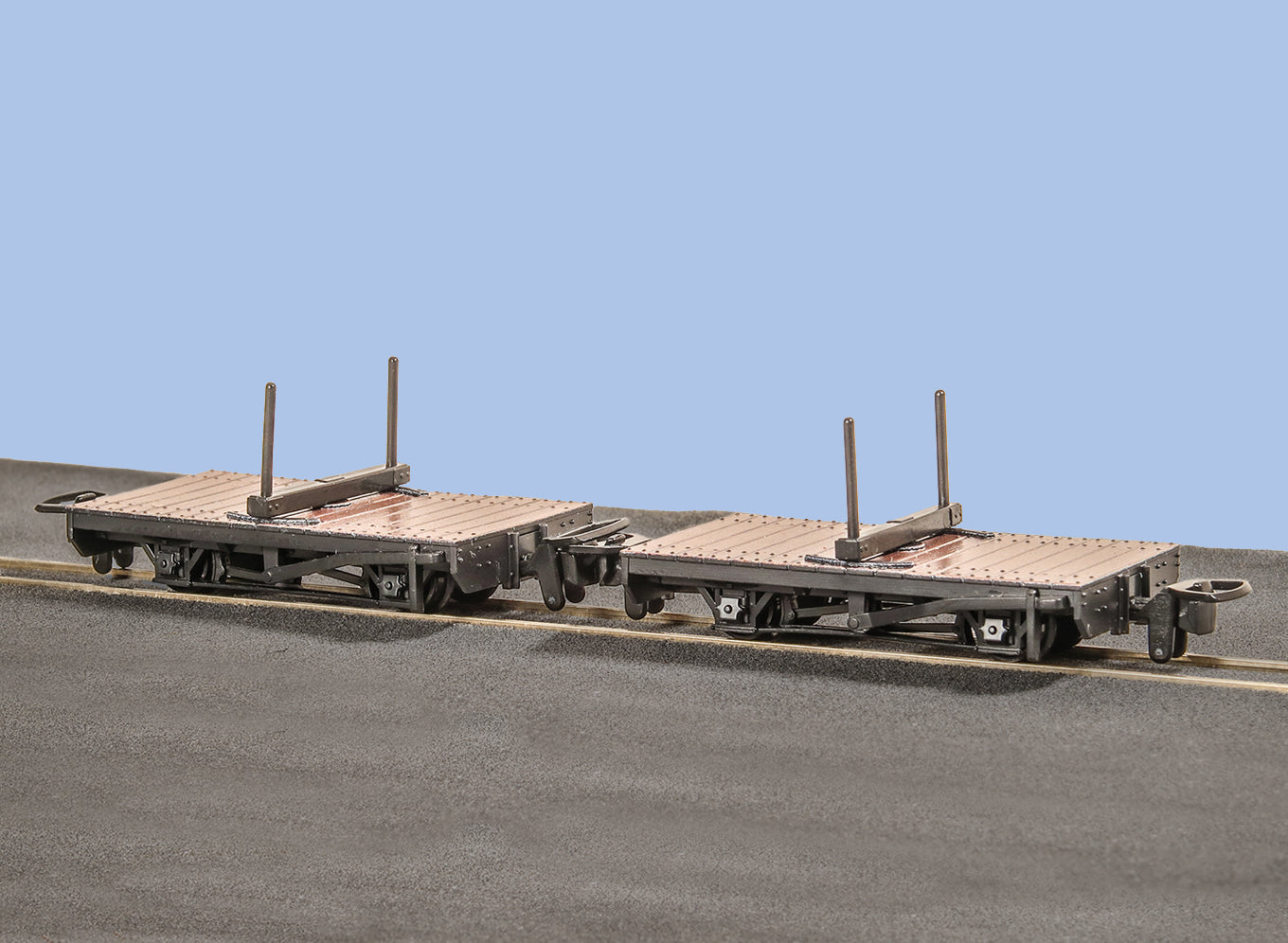PECO GR-310 4 Wheel Wagon - Bolster OO9 Gauge