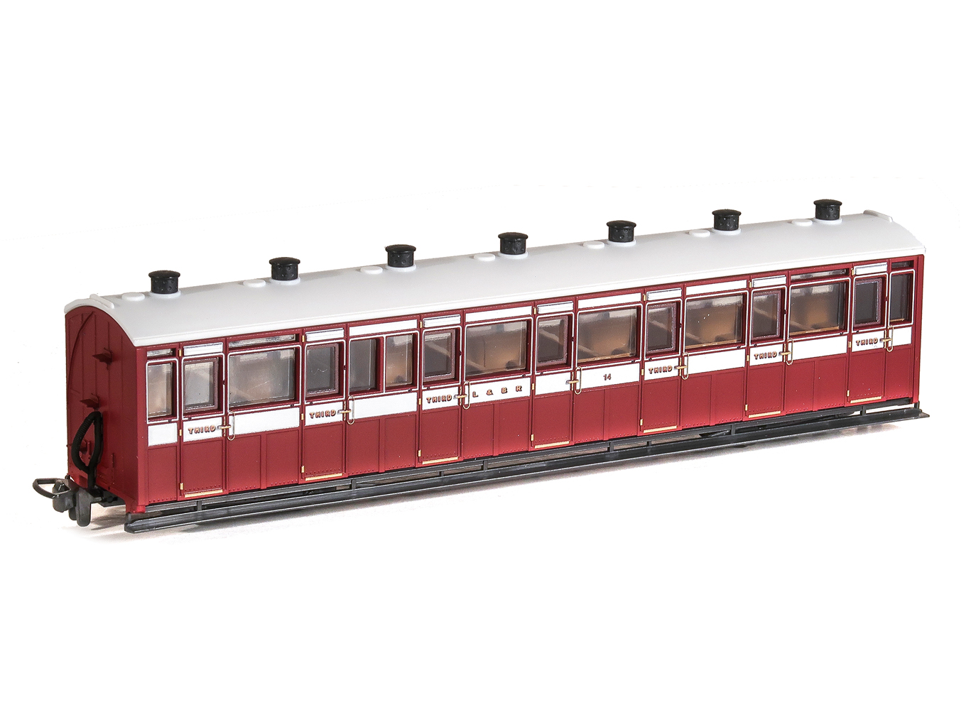 PECO GR-440B All 3rd Coach Lynton and Barnstaple Livery No 14 OO9 Gauge