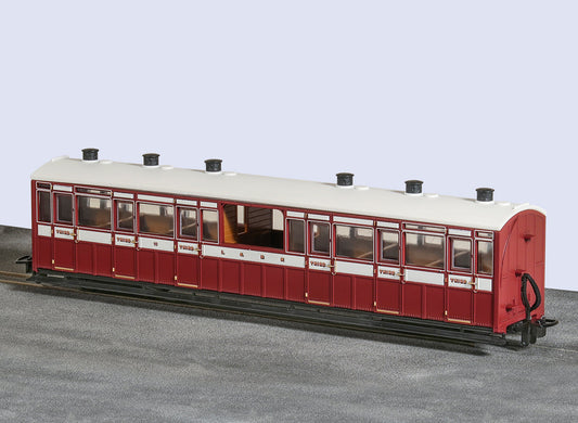 PECO GR-450B Centre Observation Coach Lynton and Barnstaple Livery No 10 OO9 Gauge