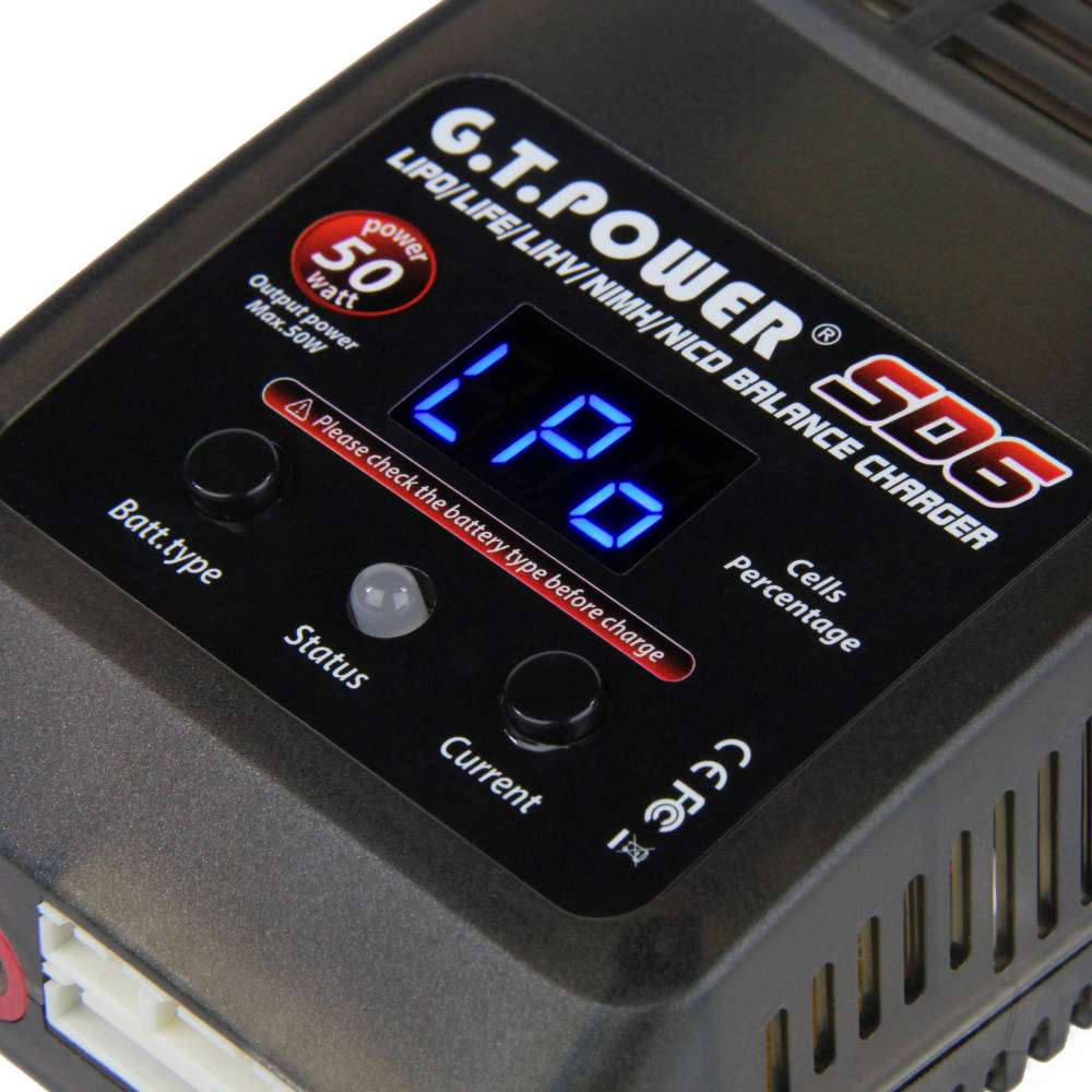 GT Power SD6 50W AC 6A Charger (UK) 145