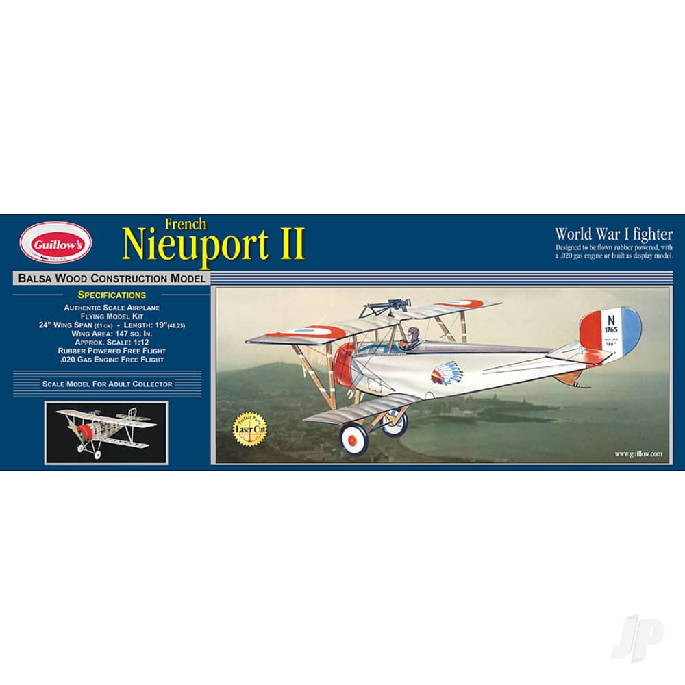 Guillow Nieuport II (Laser Cut) 203LC