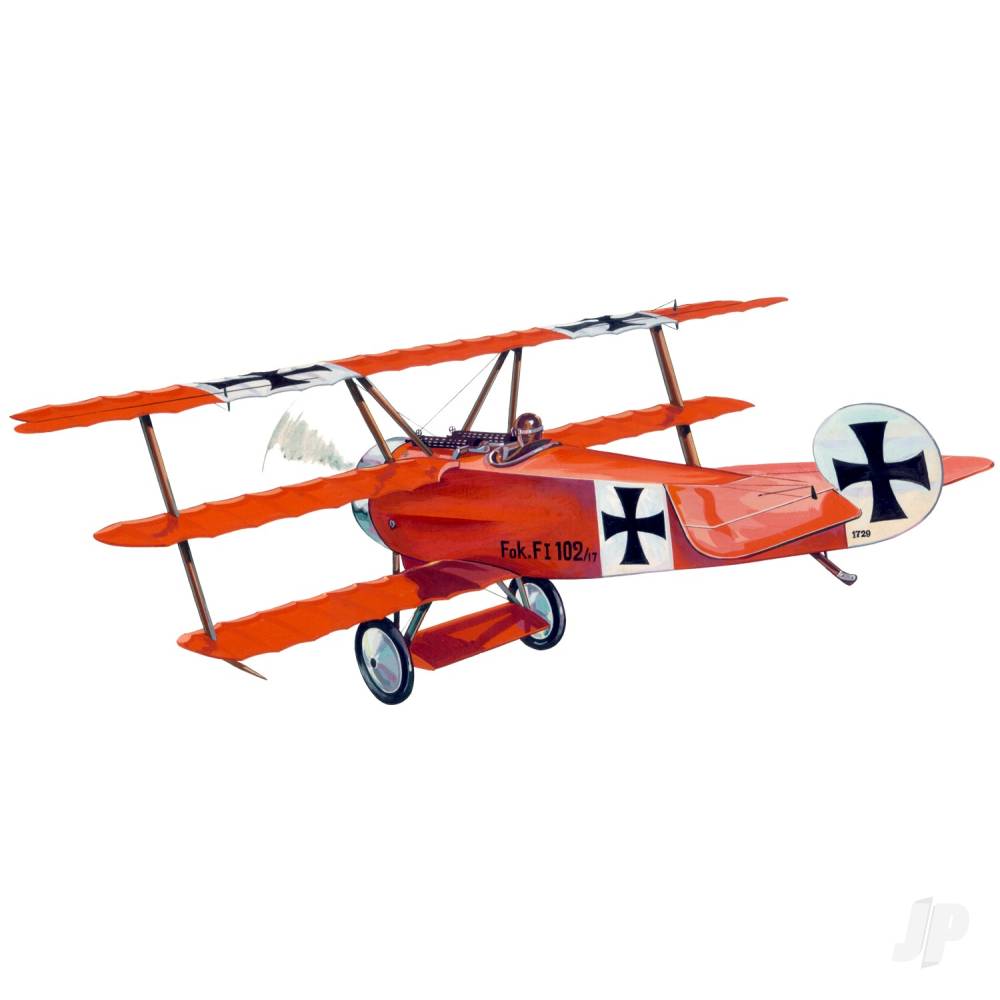Guillow Fokker Triplane (Laser Cut) 204LC