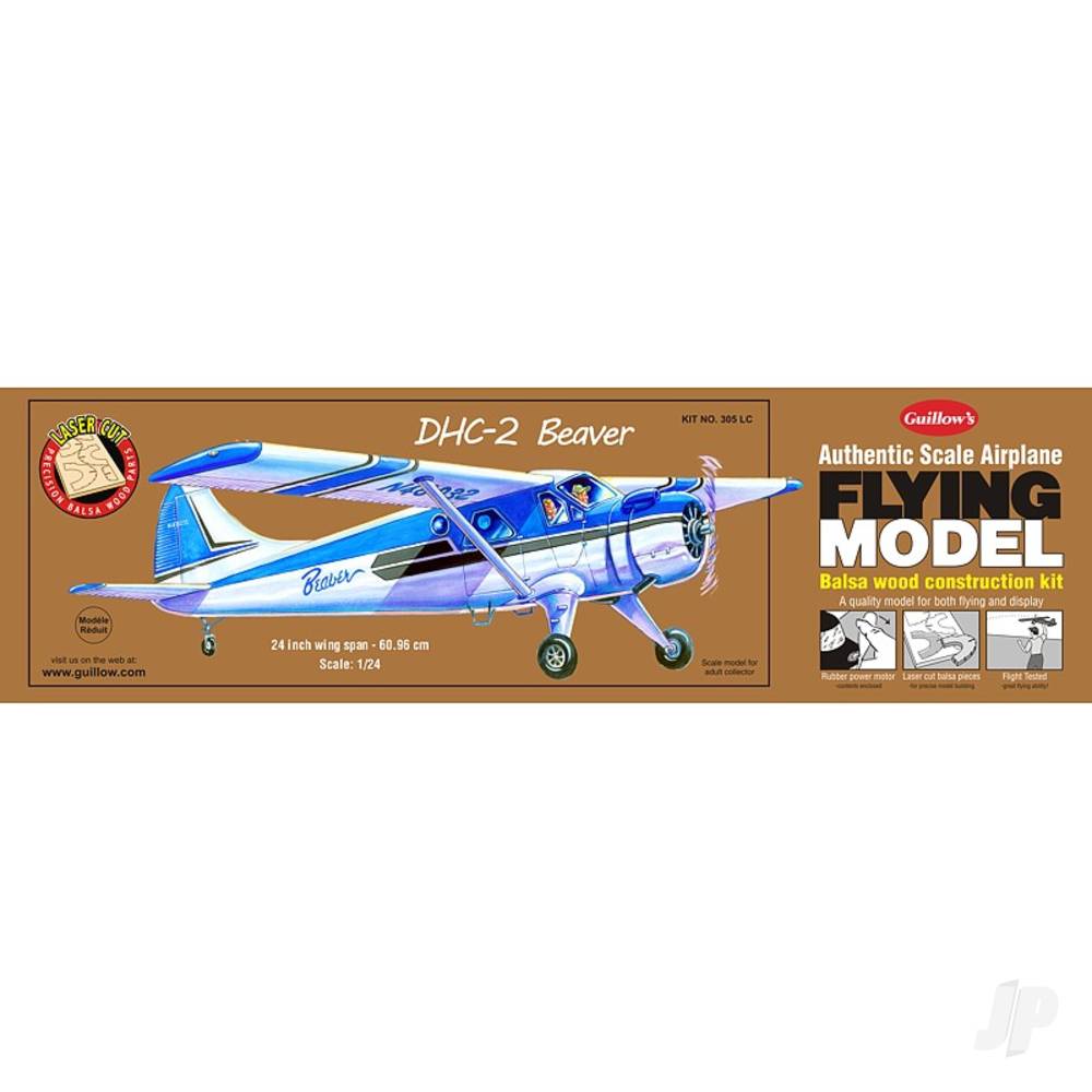 Guillow DHC-2 Beaver (Laser Cut) 305LC