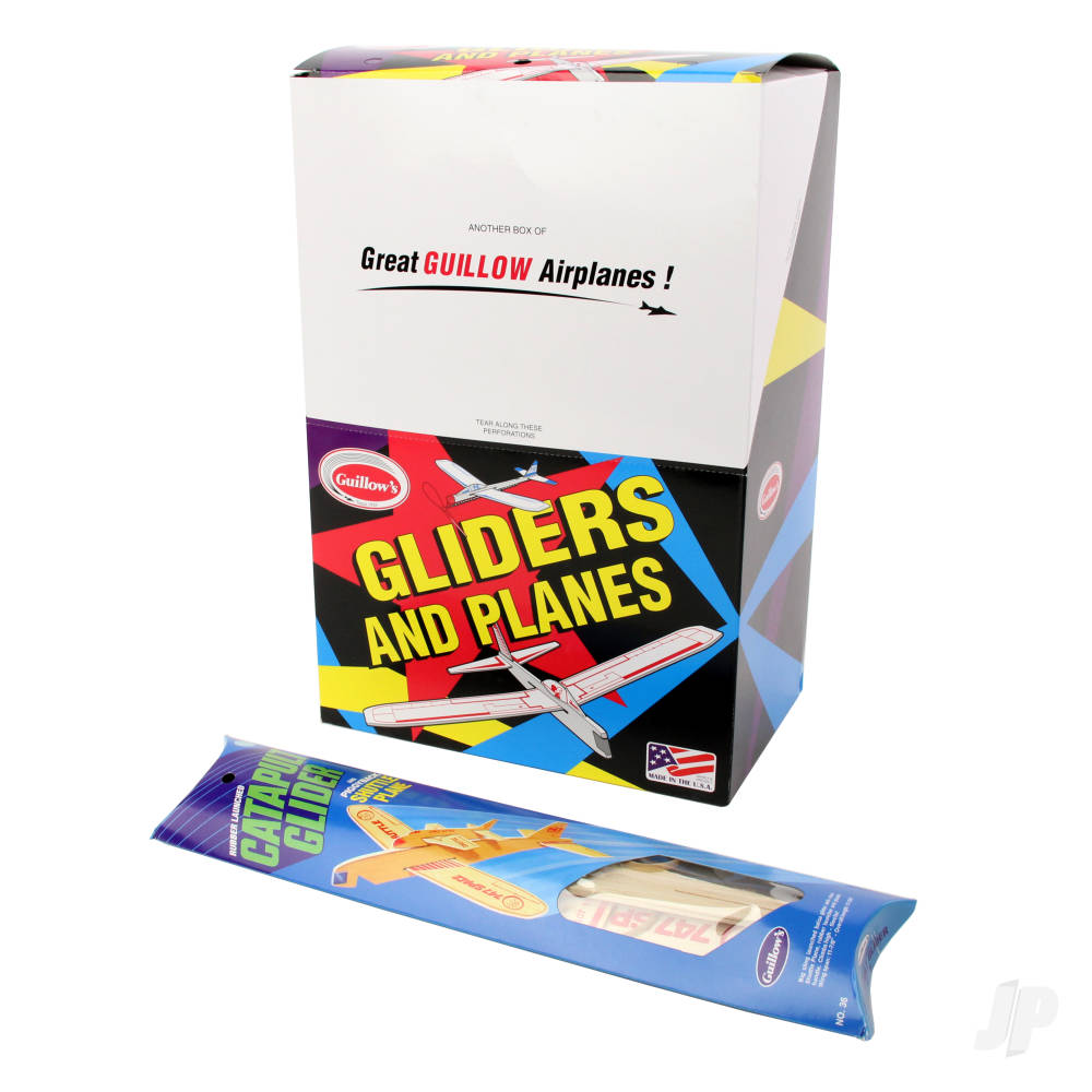Guillow Catapult Glider Display (12 pcs) 36-D