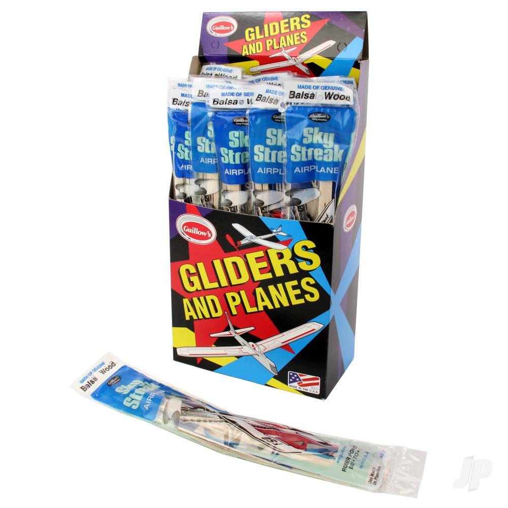 Guillow Sky Streak Display (24 pcs) 50-D