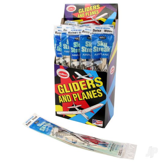 Guillow Sky Streak Display (24 pcs) 50-D
