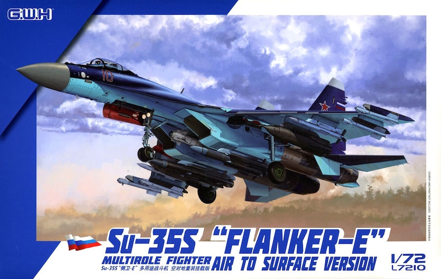 GWH GWHL7210 Sukhoi Su-35S Flanker E Air-to-Surface 1:72