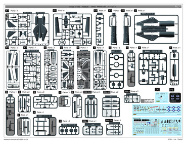 GWH GWHS7202 Grumman F-14A Tomcat VF-41 Black Aces with PE 1:72