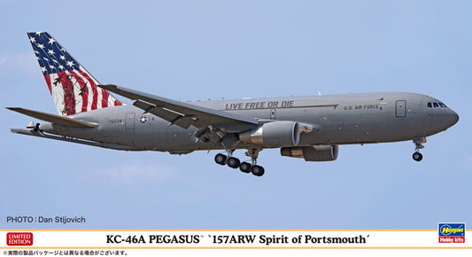 Hasegawa HA10865 KC-46A Pegasus Spirit Of Portsmouth 1:200