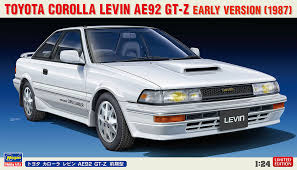 Hasegawa HA20596 1:24 Toyota Corolla Levin AE92 GT-Z Early Version