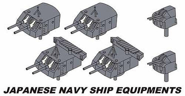 Hasegawa HA40089 1:350 Japanese Navy Ship Equipment Set E