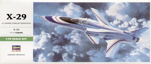 Hasegawa HAB13 1:72 Grumman X-29 Advanced Technology Trainer