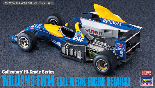 Hasegawa HACH56 Williams FW14 Super Detail Metal Engine 1:24