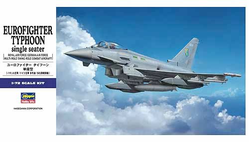 Hasegawa HAE40 1:72 Eurofighter EF-2000A Typhoon single seater
