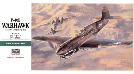 Hasegawa HAJT086 1:48 Curtiss P-40E Warhawk