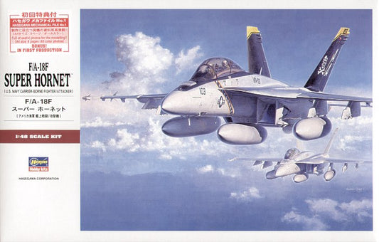 Hasegawa HAPT038 1:48 F/A-18F Super Hornet with decals for VFA-103 & VFA-102