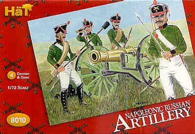 HAT Industrie HAT8010 1:72 Napoleonic Russian Artillery