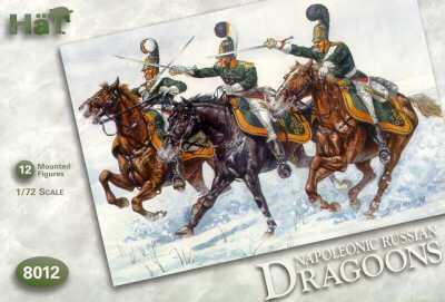 HAT Industrie HAT8012 1:72 Napoleonic Russian Dragoons