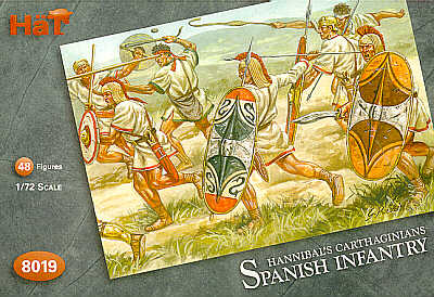 HAT Industrie HAT8019 1:72 Carthaginian Spanish Infantry