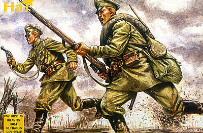 HAT Industrie HAT8061 1:72 Russian Infantry