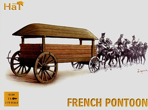 HAT Industrie HAT8108 1:72 French Pontoon x 3 per box