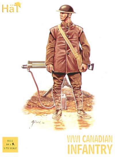 HAT Industrie HAT8111 1:72 WWI Canadian Infantry