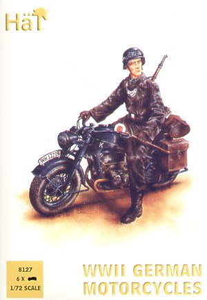 HAT Industrie HAT8127 1:72 German Zundapp Motorcycles