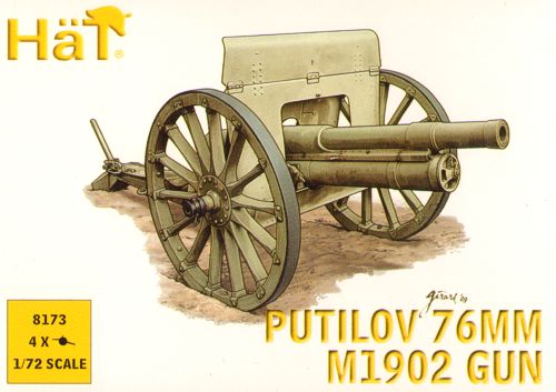HAT Industrie HAT8173 1:72 WWI Putilov 76mm Gun