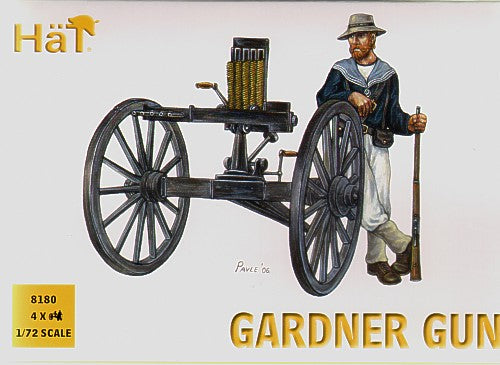 HAT Industrie HAT8180 1:72 **Gardner Gun and crew x 4