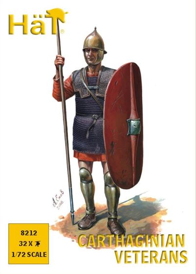 HAT Industrie HAT8212 1:72 Carthaginian Veteran Spearmen