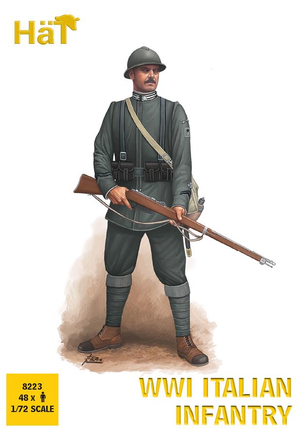 HAT Industrie HAT8223 1:72 WWI Italian Infantry x 48