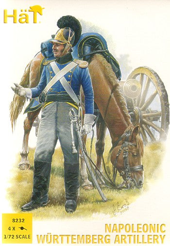 HAT Industrie HAT8232 1:72 Napoleonic Wurttemberg Artillery