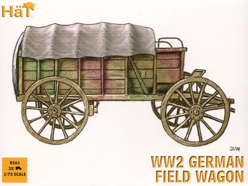 HAT Industrie HAT8261 1:72 WW2 German Field Transport Wagon
