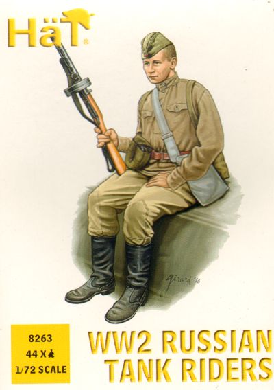 HAT Industrie HAT8263 1:72 *Soviet Infantry tank riders