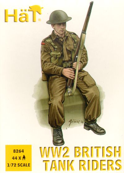 HAT Industrie HAT8264 1:72 British Infantry tank riders
