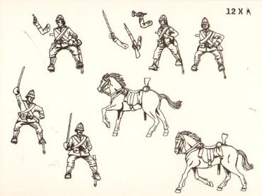 HAT Industrie HAT8288 1:72 Colonial British Dragoons