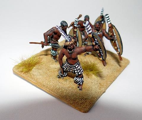 HAT Industrie HAT8316 1:72 Unmarried Zulu warriors