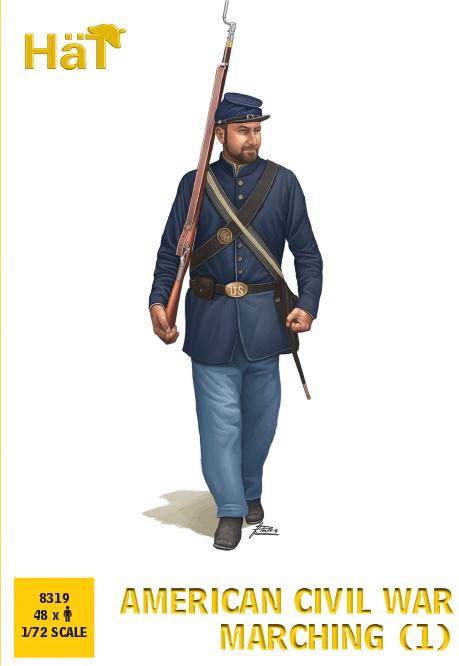 HAT Industrie HAT8319 1:72 American Civil War Marching