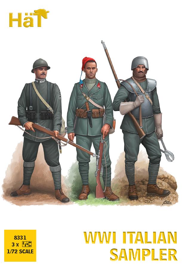 HAT Industrie HAT8331 1:72 WWI Italian Sampler Pack